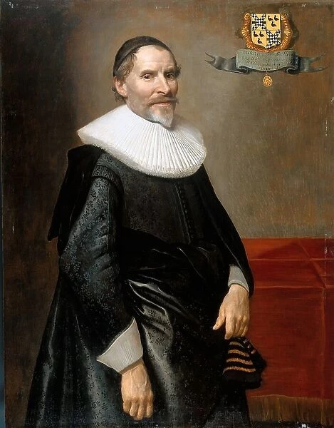 Portrait of François van Aerssen (1572-1641), Lord of Sommelsdijk, De Plaat and Spijk, 1636. Creator: Michiel van Mierevelt