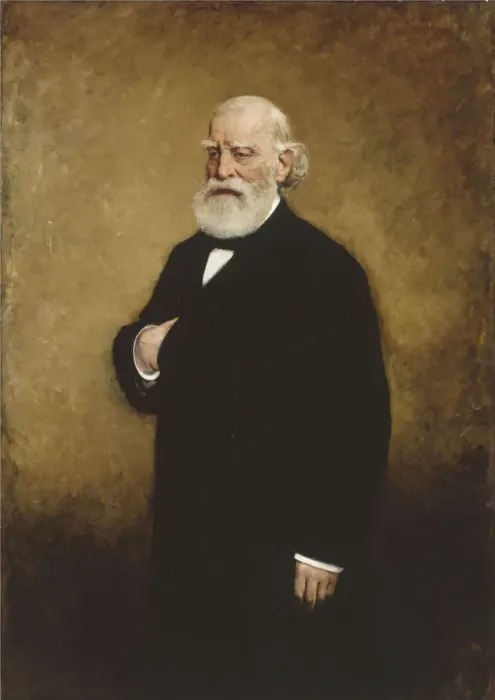 Framed Print : Portrait of Francois-Vincent Raspail (1794-1878), 1878 Framed Print : Portrait of Francois-Vincent Raspail (1794-1878), 1878