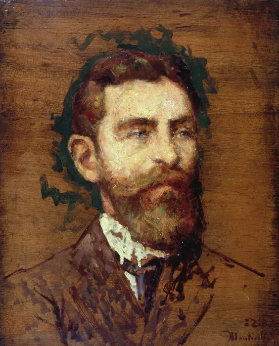 Framed Print : Portrait de François Ziem, c.1852 — 1853. Creator: Adolphe Monticelli Framed Print : Portrait de François Ziem, c.1852 — 1853. Creator: Adolphe Monticelli