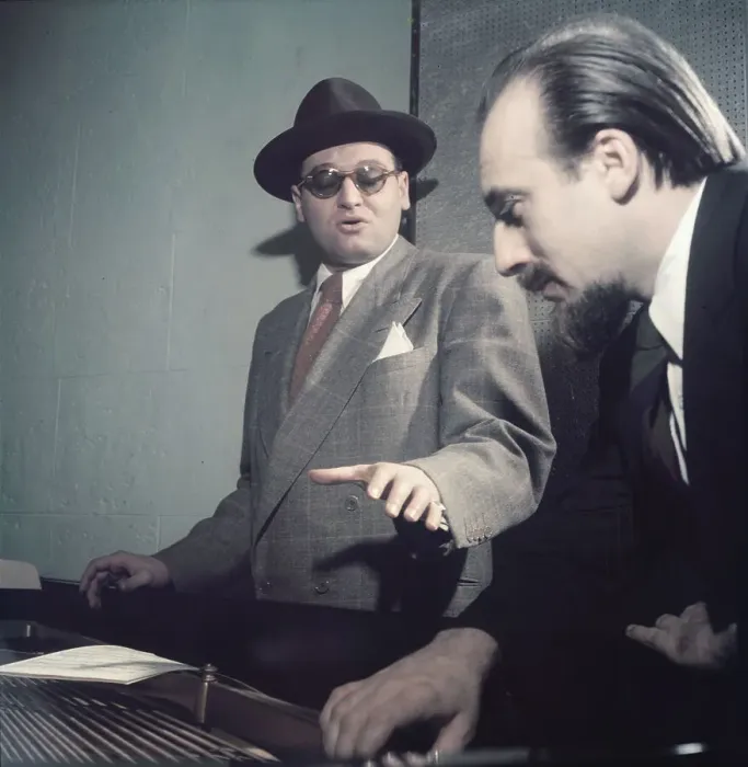 Framed Print : Portrait of Frankie Laine and Mitch Miller, New York, N.Y. 1946. Creator: William Paul Gottlieb Framed Print : Portrait of Frankie Laine and Mitch Miller, New York, N.Y. 1946. Creator: William Paul Gottlieb