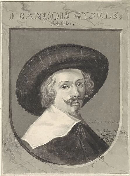 Portrait of Frans Gijsels, 1776. Creators: Frans Gijsels, Gerard van Nijmegen