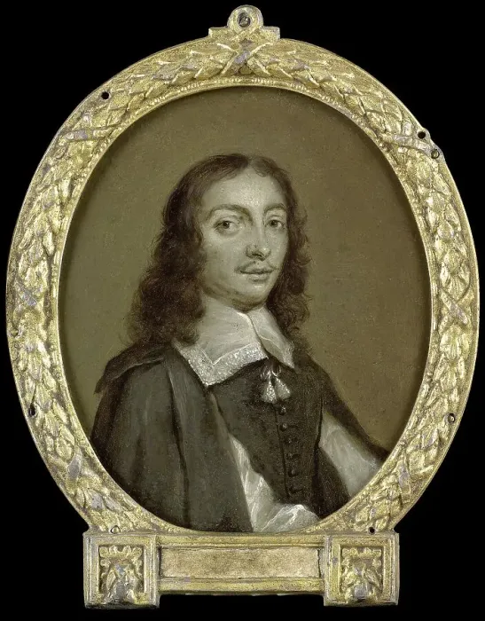 Framed Print : Portrait of Frans Godin, Poet in Brussels, 1732-1771. Creator: Jan Maurits Quinkhard Framed Print : Portrait of Frans Godin, Poet in Brussels, 1732-1771. Creator: Jan Maurits Quinkhard