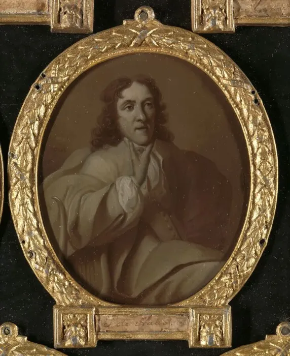 Framed Print : Portrait of Frans de Haes, Poet and Linguist in Rotterdam, 1732-1771. Creator: Dionys van Nijmegen Framed Print : Portrait of Frans de Haes, Poet and Linguist in Rotterdam, 1732-1771. Creator: Dionys van Nijmegen