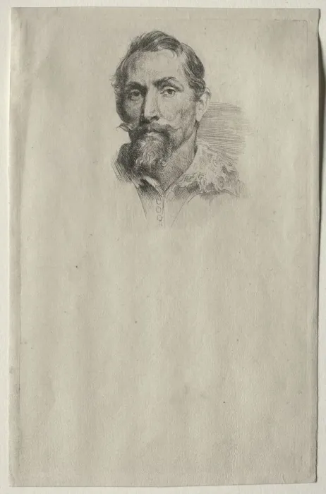 Framed Print : Portrait of Frans Snyders. Creator: Anthony van Dyck (Flemish, 1599-1641) Framed Print : Portrait of Frans Snyders. Creator: Anthony van Dyck (Flemish, 1599-1641)