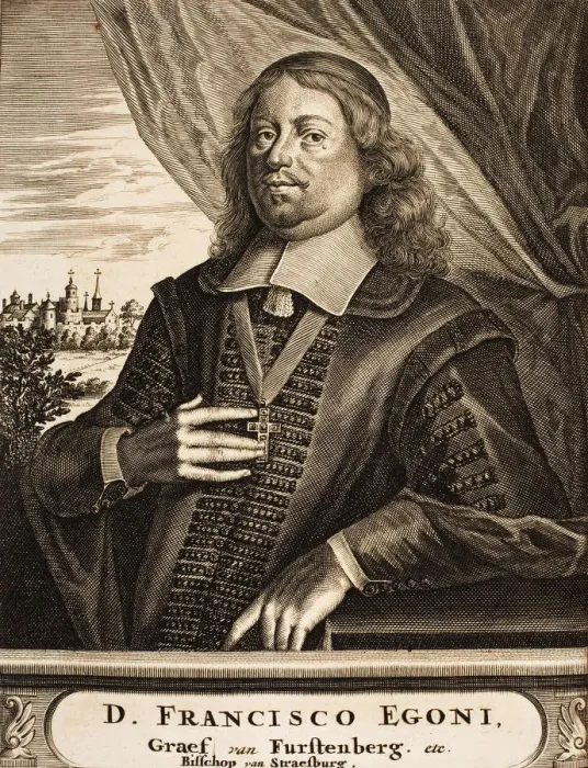 Framed Print : Portrait of Franz Egon von Fürstenberg-Heiligenberg (1626-1682), Prince-Bishop of Strassburg Framed Print : Portrait of Franz Egon von Fürstenberg-Heiligenberg (1626-1682), Prince-Bishop of Strassburg