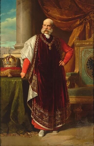Portrait of Franz Joseph I of Austria as Grand Master of the Golden Fleece, 1891