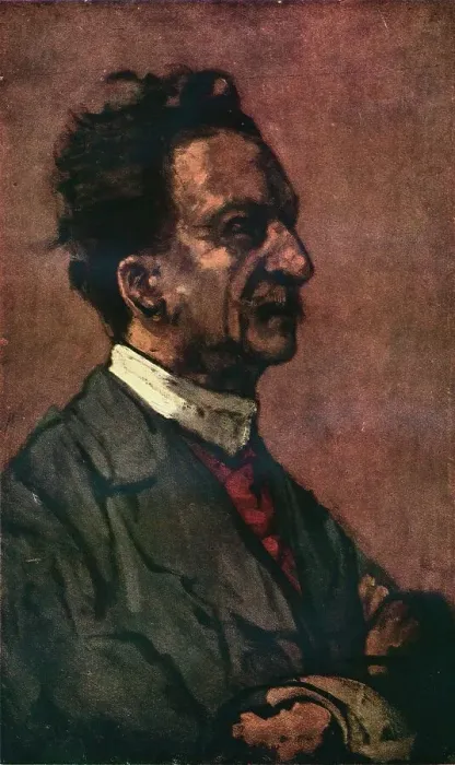 Framed Print : Portrait of Fred Winter, c1897-1898. Artist: Walter Richard Sickert Framed Print : Portrait of Fred Winter, c1897-1898. Artist: Walter Richard Sickert