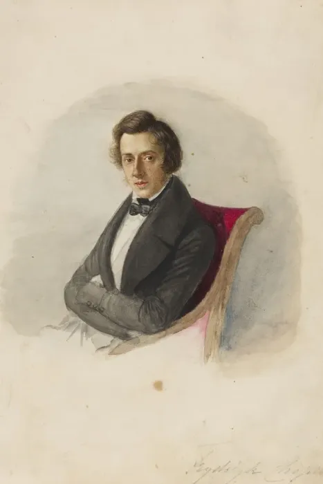 Framed Print : Portrait of Frederic Chopin Framed Print : Portrait of Frederic Chopin