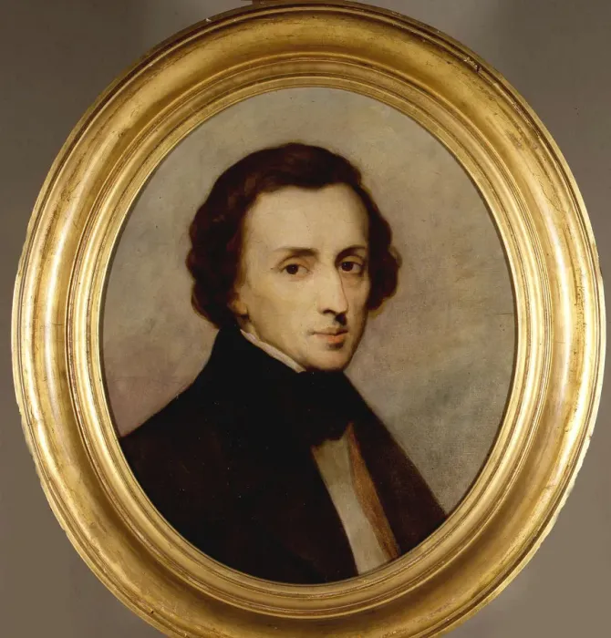 Framed Print : Portrait of Frederic Chopin Framed Print : Portrait of Frederic Chopin