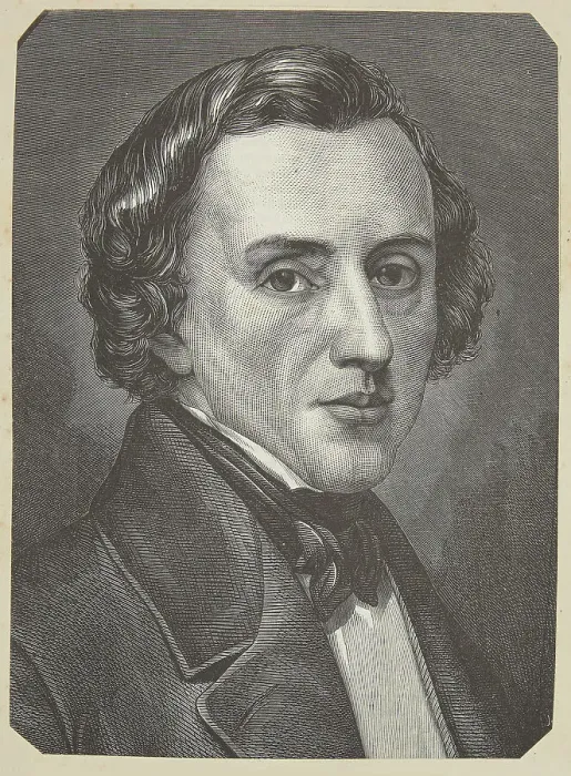 Framed Print : Portrait of Frédéric Chopin (1810-1849). Creator: Anonymous Framed Print : Portrait of Frédéric Chopin (1810-1849). Creator: Anonymous
