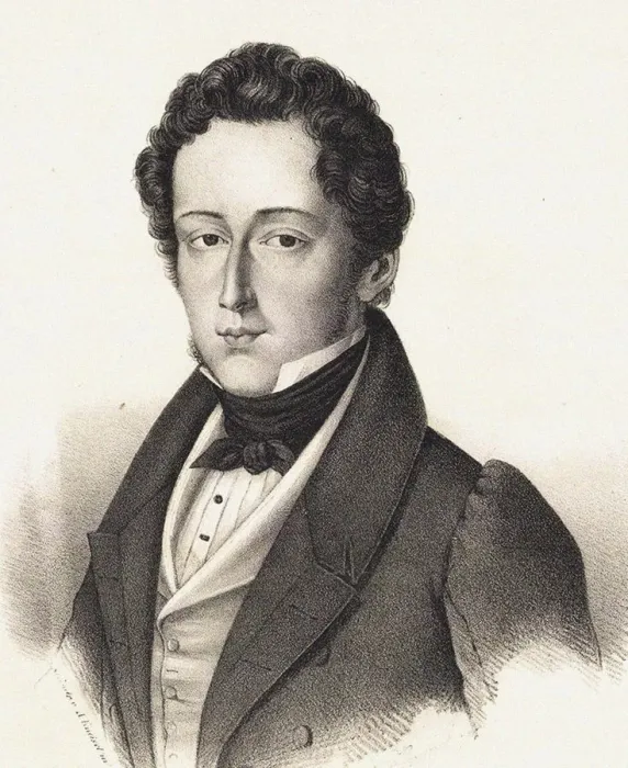 Framed Print : Portrait of Frederic Chopin (1810-1849), c. 1830 Framed Print : Portrait of Frederic Chopin (1810-1849), c. 1830