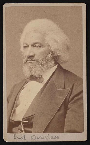 Portrait of Frederick Douglass (1817?-1895), 1878. Creator: Samuel Montague Fassett