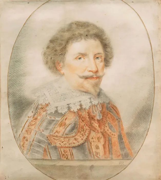 Framed Print : Portrait of Frederick Henry, Prince of Orange (1584-1647), First Half of 17th cen.. Creator: Mieris, Frans van, the Elder (1635-1681) Framed Print : Portrait of Frederick Henry, Prince of Orange (1584-1647), First Half of 17th cen.. Creator: Mieris, Frans van, the Elder (1635-1681)
