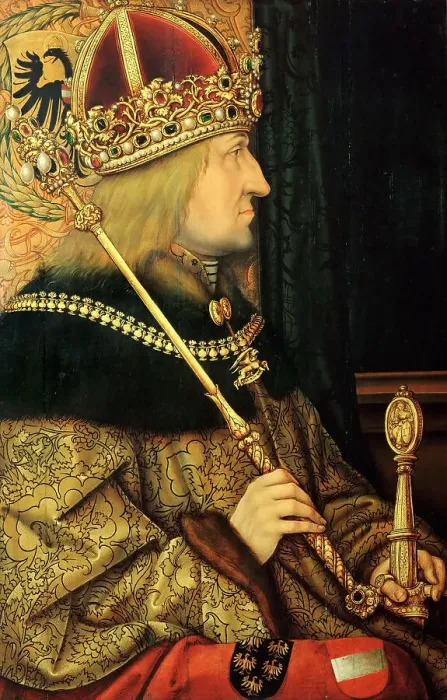 Framed Print : Portrait of Frederick III (1415-1493), Holy Roman Emperor, Late 15th century. Artist: Burgkmair, Hans, the Elder (1473-1531) Framed Print : Portrait of Frederick III (1415-1493), Holy Roman Emperor, Late 15th century. Artist: Burgkmair, Hans, the Elder (1473-1531)