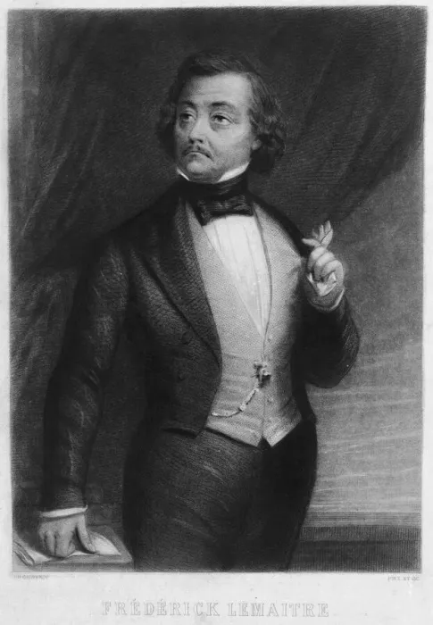 Framed Print : Portrait of Frederick Lemaitre (1800-1876) Framed Print : Portrait of Frederick Lemaitre (1800-1876)