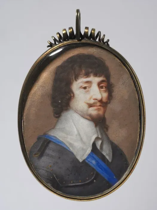Framed Print : Portrait of Frederick V, Elector Palatine, King of Bohemia, 1630s. Creator: John Hoskins (British Framed Print : Portrait of Frederick V, Elector Palatine, King of Bohemia, 1630s. Creator: John Hoskins (British