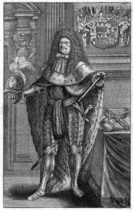 Framed Print : Portrait of Frederick William (1620-1688), Elector of Brandenburg, Duke of Prussia, 1683. Artist: Vogel, Johann Jakob (1660-1727) Framed Print : Portrait of Frederick William (1620-1688), Elector of Brandenburg, Duke of Prussia, 1683. Artist: Vogel, Johann Jakob (1660-1727)