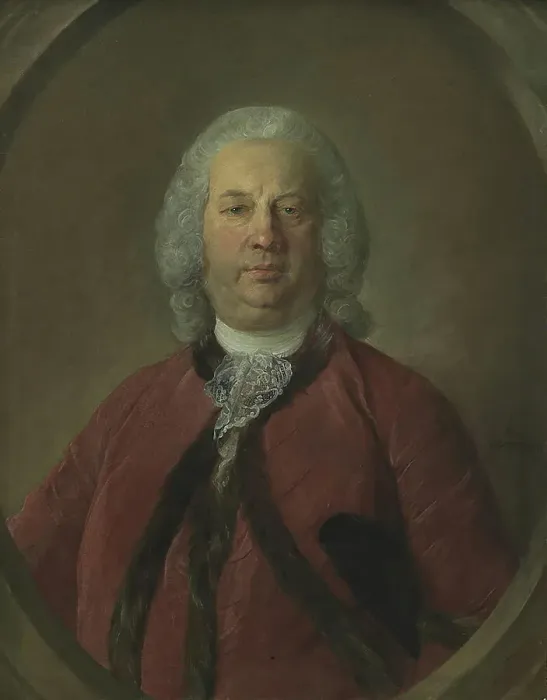 Framed Print : Portrait of Frederik Hansen de Liliendal, Danish Consul at Bordeaux, 1767-1769. Creator: Jean-Baptiste Perronneau Framed Print : Portrait of Frederik Hansen de Liliendal, Danish Consul at Bordeaux, 1767-1769. Creator: Jean-Baptiste Perronneau