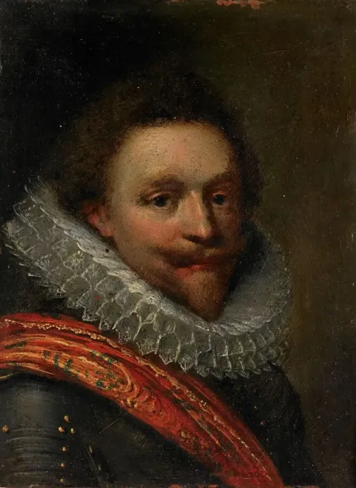 Framed Print : Portrait of Frederik Hendrik (1584-1647), Prince of Orange, after c.1612. Creator: Jacob Lyon Framed Print : Portrait of Frederik Hendrik (1584-1647), Prince of Orange, after c.1612. Creator: Jacob Lyon