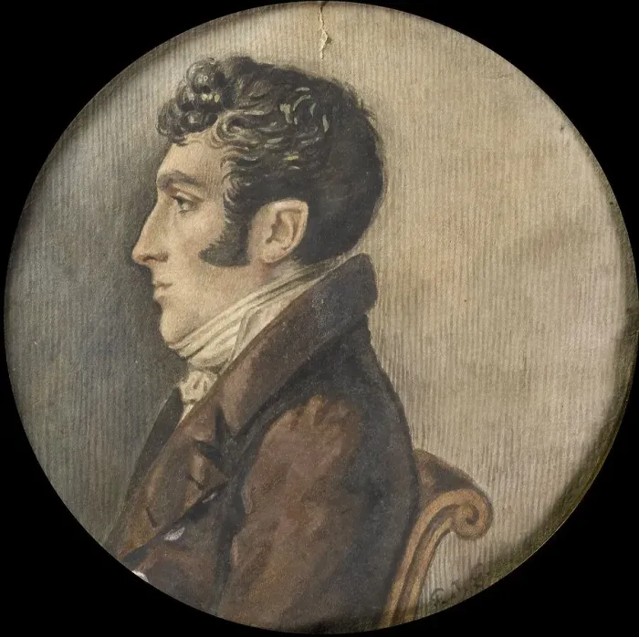 Framed Print : Portrait of Frederik Willem van Limburg Stirum (1774-1850), 1810-1815. Creator: Pierre Joseph Gauthier Framed Print : Portrait of Frederik Willem van Limburg Stirum (1774-1850), 1810-1815. Creator: Pierre Joseph Gauthier