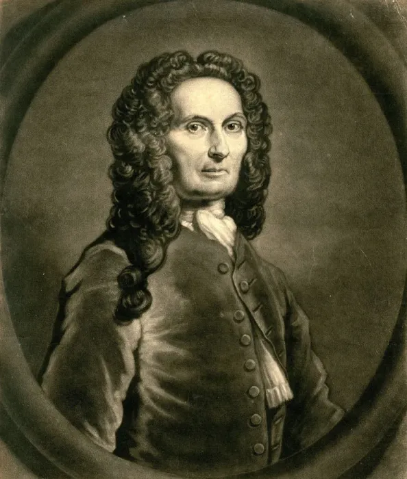 Framed Print : Portrait of French mathematician Abraham de Moivre (1667-1754), 1736. Artist: Faber, John (c. 1695-1756) Framed Print : Portrait of French mathematician Abraham de Moivre (1667-1754), 1736. Artist: Faber, John (c. 1695-1756)