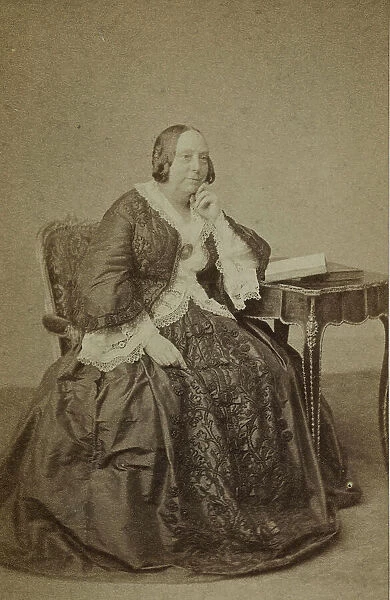 Portrait of the French writer Countess Dash (1804-1872), 1872. Creator: Franck (François Gobinet de Villechole) (1816-1906)