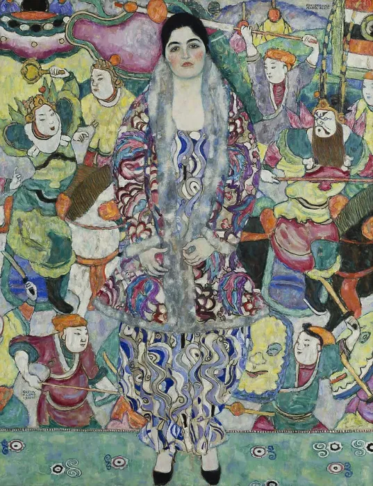 Framed Print : Portrait of Friederike Maria Beer, 1916. Creator: Klimt; Gustav (1862-1918) Framed Print : Portrait of Friederike Maria Beer, 1916. Creator: Klimt; Gustav (1862-1918)