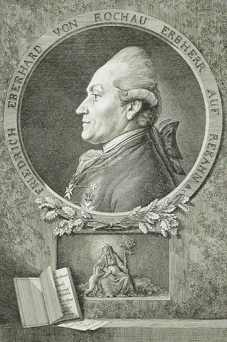 Framed Print : Portrait of Friedrich Eberhard von Rochau, 1777. Creator: Daniel Nikolaus Chodowiecki Framed Print : Portrait of Friedrich Eberhard von Rochau, 1777. Creator: Daniel Nikolaus Chodowiecki