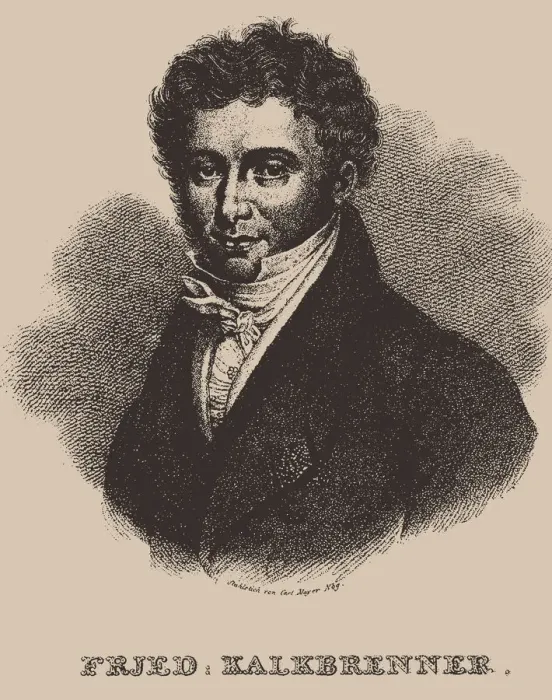 Framed Print : Portrait of Friedrich Kalkbrenner (1785-1849) Framed Print : Portrait of Friedrich Kalkbrenner (1785-1849)