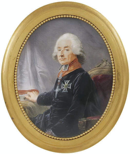 Portrait of Friedrich Karl Joseph Reichsfreiherr von Erthal (1719-1802), 1789. Artist: Fuger, Heinrich Friedrich (1751-1818)