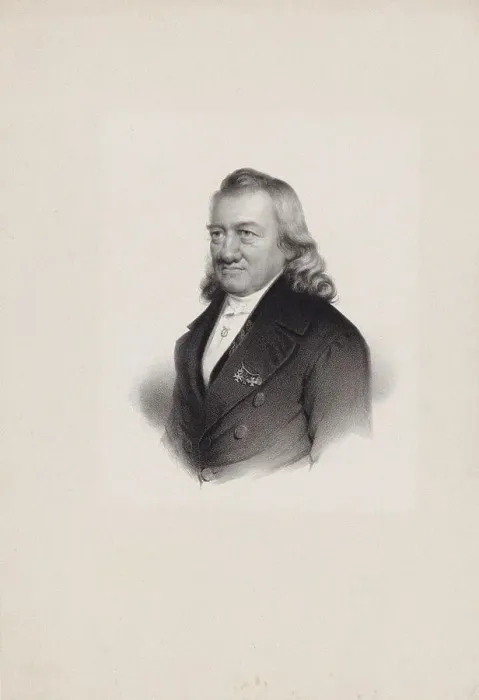 Framed Print : Portrait of Friedrich Schneider (1786-1853), 1852. Artist: Volkerling, Gustav (1805-1876) Framed Print : Portrait of Friedrich Schneider (1786-1853), 1852. Artist: Volkerling, Gustav (1805-1876)