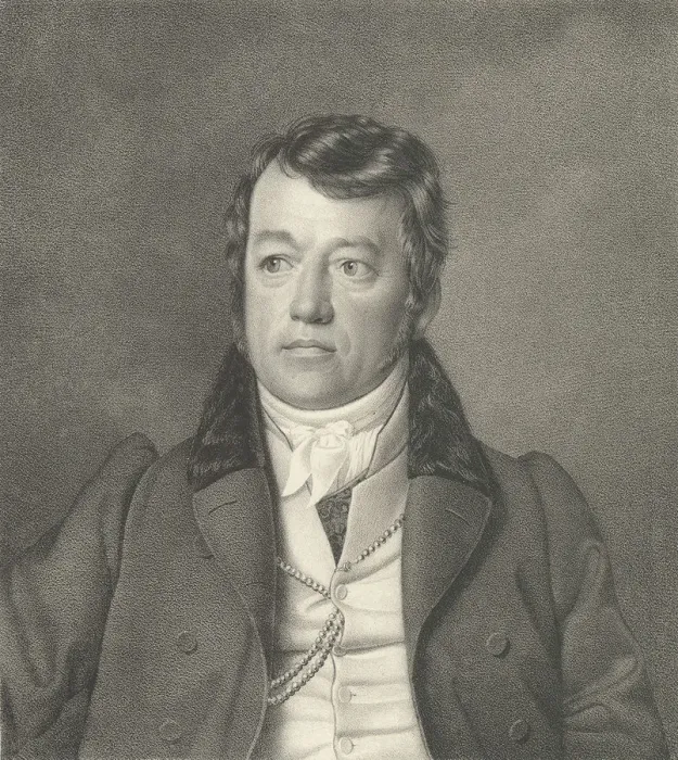 Framed Print : Portrait of Friedrich Schneider (1786-1853), 1825 Framed Print : Portrait of Friedrich Schneider (1786-1853), 1825