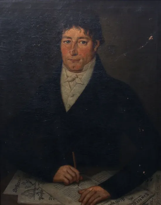 Framed Print : Portrait of Friedrich von Gentz (1764-1832), ca 1813 Framed Print : Portrait of Friedrich von Gentz (1764-1832), ca 1813