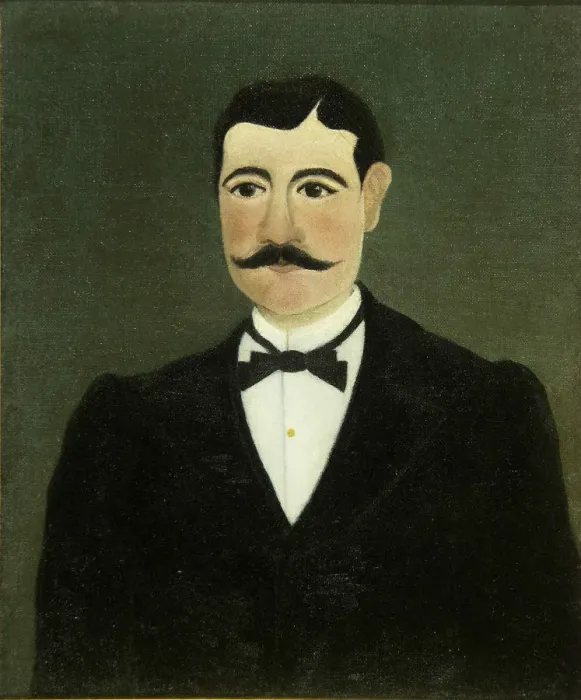 Framed Print : Portrait of Frumence Biche in Civilian Clothers, ca 1891 Framed Print : Portrait of Frumence Biche in Civilian Clothers, ca 1891