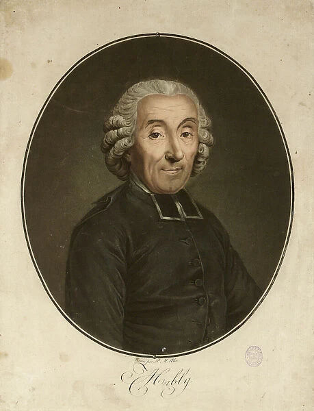 Portrait of Gabriel Bonnot de Mably (1709-1785), c. 1790