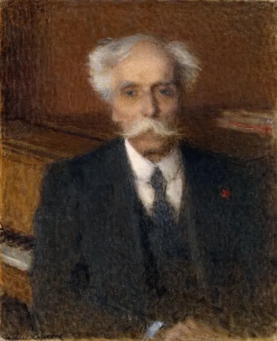 Framed Print : Portrait of Gabriel Faure (1845-1924). Artist: Laurent, Ernest (1859-1929) Framed Print : Portrait of Gabriel Faure (1845-1924). Artist: Laurent, Ernest (1859-1929)