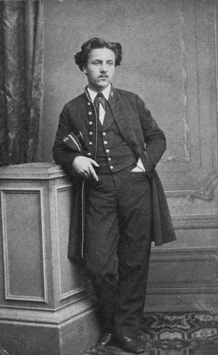 Framed Print : Portrait of Gabriel Fauré (1845-1924) in the student uniform of the Ecole Niedermeyer, 1864. Creator: Fotoatelier Reutlinger, Paris Framed Print : Portrait of Gabriel Fauré (1845-1924) in the student uniform of the Ecole Niedermeyer, 1864. Creator: Fotoatelier Reutlinger, Paris