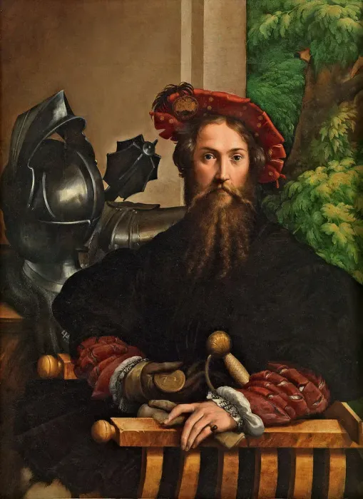 Framed Print : Portrait of Galeazzo Sanvitale, 1524. Creator: Parmigianino (1503-1540) Framed Print : Portrait of Galeazzo Sanvitale, 1524. Creator: Parmigianino (1503-1540)