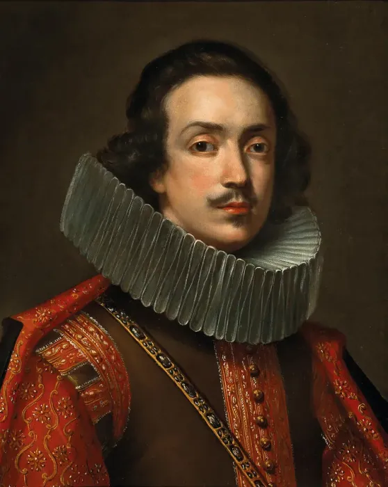 Framed Print : Portrait of Galeotto IV (1603-1637), Duke of Mirandola, c. 1620. Creator: Anonymous Framed Print : Portrait of Galeotto IV (1603-1637), Duke of Mirandola, c. 1620. Creator: Anonymous
