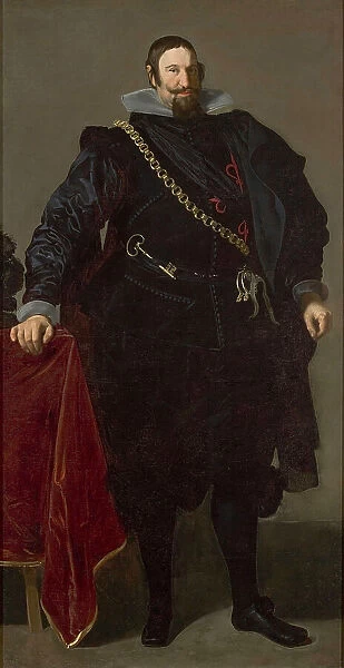 Portrait of Gaspar de Guzmán y Pimentel, Count-Duke of Olivares, 1624. Creator: Velàzquez, Diego (1599-1660)