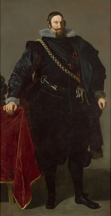 Framed Print : Portrait of Gaspar de Guzmán y Pimentel, Count-Duke of Olivares, 1624. Creator: Velàzquez, Diego (1599-1660) Framed Print : Portrait of Gaspar de Guzmán y Pimentel, Count-Duke of Olivares, 1624. Creator: Velàzquez, Diego (1599-1660)