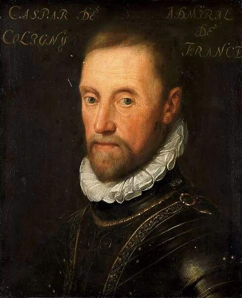 Portrait of Gaspard de Coligny (1517-72), c.1609-c.1633. Creator: Workshop of Jan Antonisz van Ravesteyn