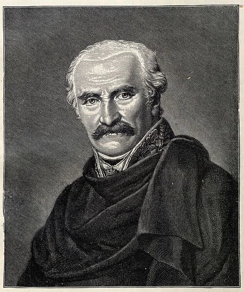 Portrait of Gebhard Leberecht von Blücher, Prince of Wahlstatt (1742-1819). Creator: Groger, Friedrich Carl (1766-1838)