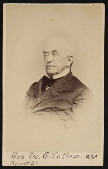 Framed Print : Portrait of Gen. Joseph Gilbert Totten (1788-1864), Before 1864 Framed Print : Portrait of Gen. Joseph Gilbert Totten (1788-1864), Before 1864