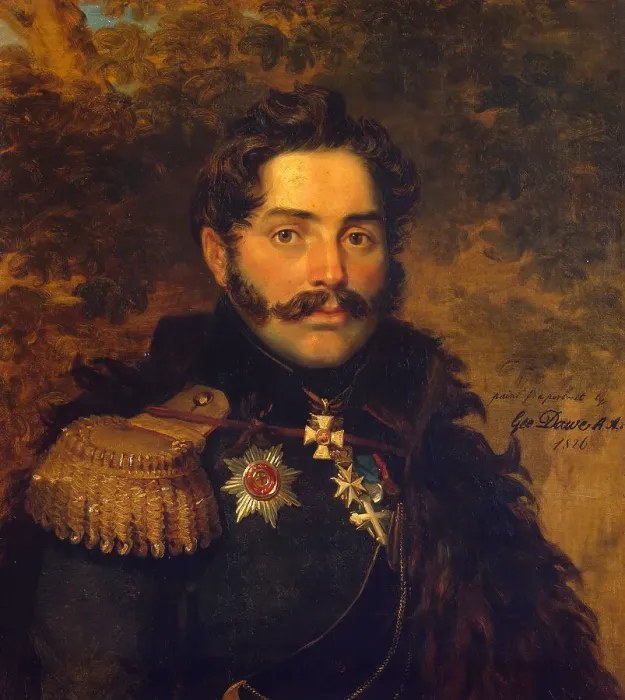 Framed Print : Portrait of General Count Alexander Fyodorovich Shcherbatov (1773-1817), 1826 Framed Print : Portrait of General Count Alexander Fyodorovich Shcherbatov (1773-1817), 1826