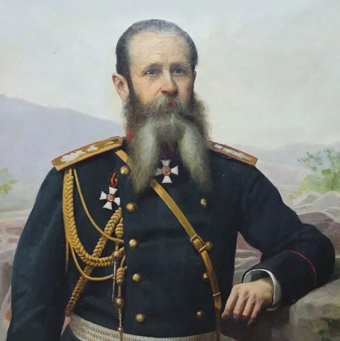 Framed Print : Portrait of General Count Iosif Vladimirovich Romeyko-Gurko (1828-1901) Framed Print : Portrait of General Count Iosif Vladimirovich Romeyko-Gurko (1828-1901)