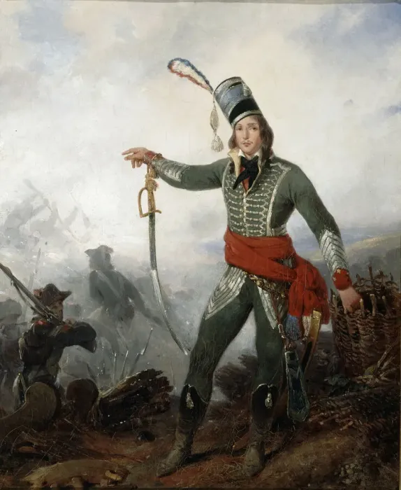 Framed Print : Portrait of General Francois Severin Marceau-Desgraviers (1769-1796), c. 1830 Framed Print : Portrait of General Francois Severin Marceau-Desgraviers (1769-1796), c. 1830