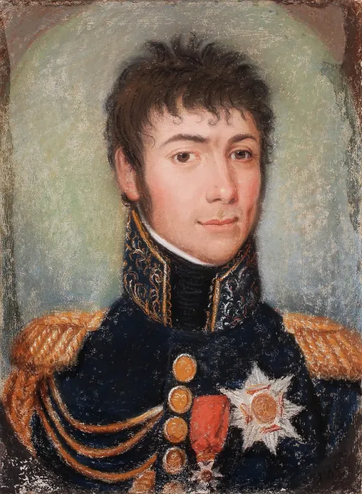 Framed Print : Portrait of General Henri-Gatien Bertrand (1773-1844), 1808. Creator: Anonymous Framed Print : Portrait of General Henri-Gatien Bertrand (1773-1844), 1808. Creator: Anonymous