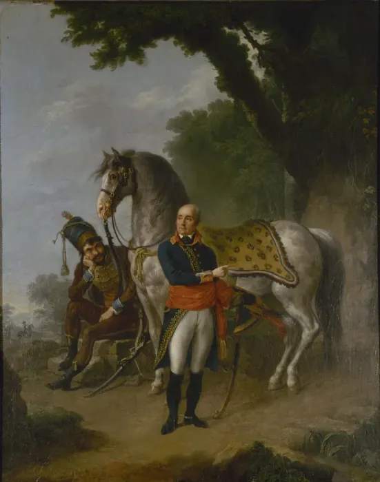Framed Print : Portrait of General Joseph Marie Servan de Gerbey (1741-1808), c. 1800 Framed Print : Portrait of General Joseph Marie Servan de Gerbey (1741-1808), c. 1800