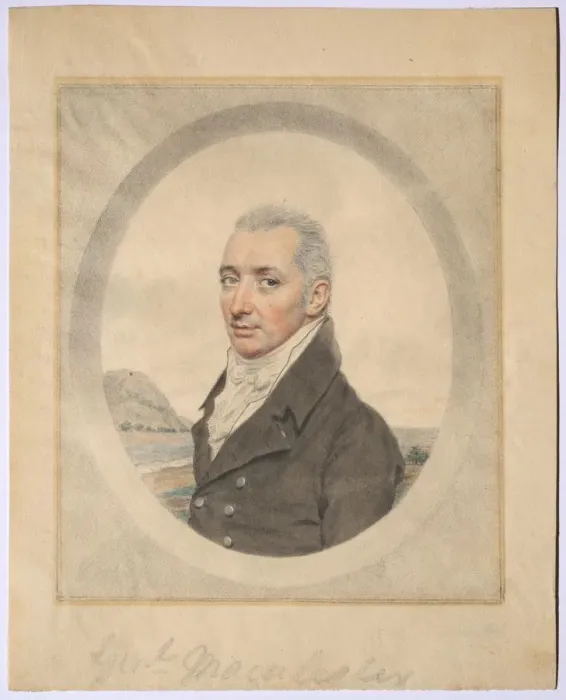 Framed Print : Portrait of General Keith MacAlister, c. 1800-1810. Creator: John I Smart (British, 1741-1811) Framed Print : Portrait of General Keith MacAlister, c. 1800-1810. Creator: John I Smart (British, 1741-1811)